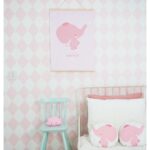 Grande Affiche "Elephant Rose" (50 * 70 cm)