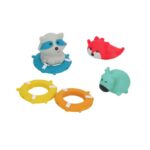 Jouets De Bain Rigolos Splash Montagne (X6)