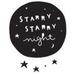Sticker " Starry Night"