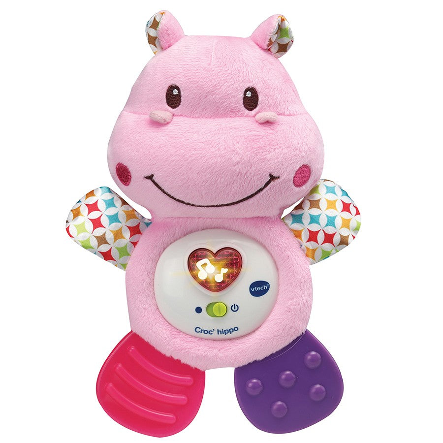 Croc'hippo Rose - Peluche interactive bébé 0-2 ans - Vtech - Trendymom