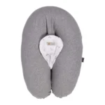 Coussin d'allaitement Candide Multirelax 3en1 - Gris Chiné Lapin