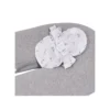 Coussin d'allaitement Candide Multirelax 3en1 - Gris Chiné Lapin