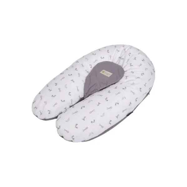 Coussin d'allaitement Candide 3en1 - Coton Lapin
