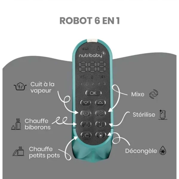 Babymoov Robot Cuiseur Nutribaby