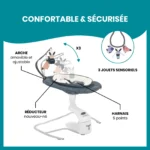 Babymoov Balancelle Électrique Swoon Motion