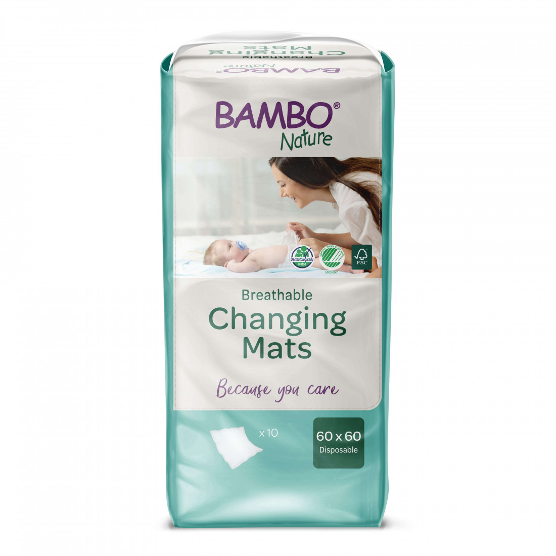 carre bambo jetables