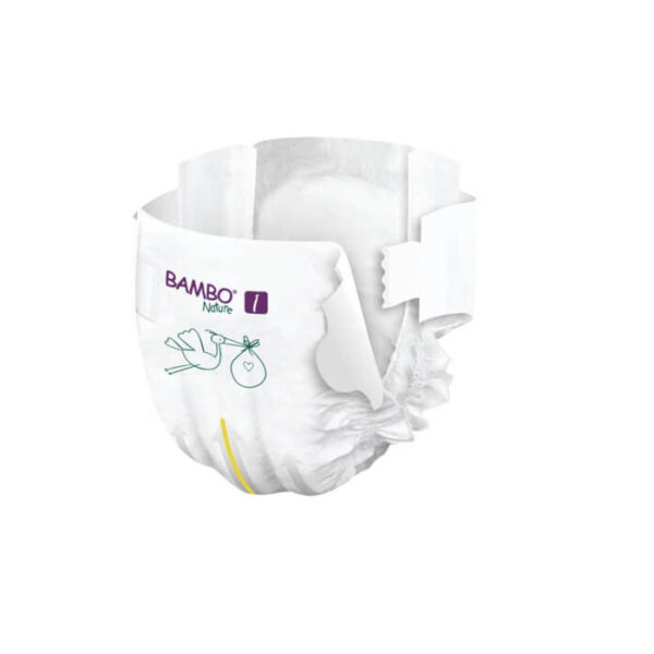 Couches Bambo Nature Taille 1 (2-4kg) 22 unités