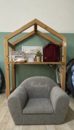Fauteuil club enfant - Gris Foncé