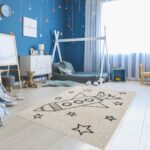 Tapis enfant TOTHEMOON écru – Image 3