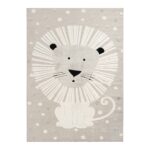 Tapis enfant LI ON beige, blanc – Image 2