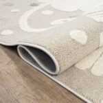 Tapis enfant LI ON beige, blanc – Image 3