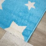 Tapis BULJI turquoise, crème – Image 5